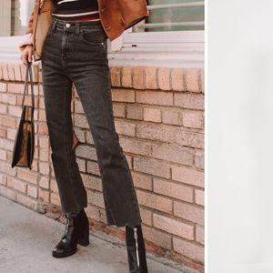 BDG High Rise Kick Flare Cropped Jean